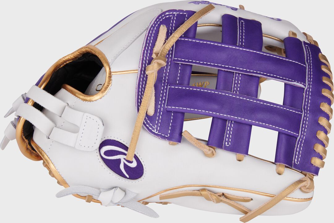 Liberty Advanced Color Series 12.75 in Outfield Glove White/Purple - Rawlings