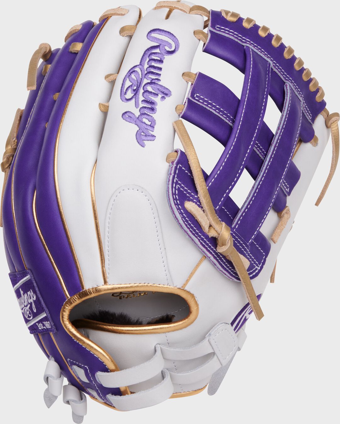 Liberty Advanced Color Series 12.75 in Outfield Glove White/Purple - Rawlings