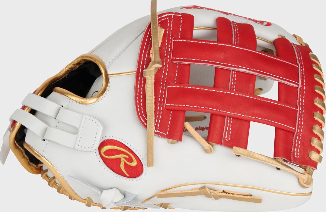 Liberty Advanced Color Series 12.75 in Outfield Glove White/Scarlet - Rawlings