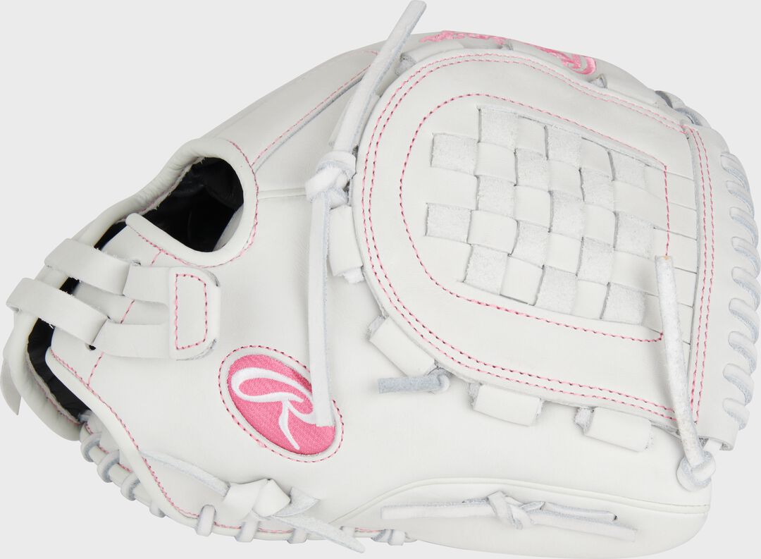 Liberty Advanced Color Series 12 in Fastpitch Glove White/Pink - Rawlings