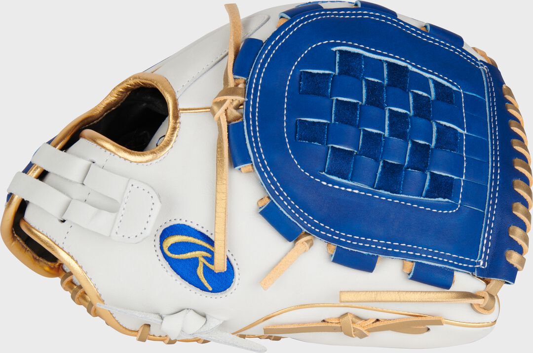 Liberty Advanced Color Series 12 in Fastpitch Glove White/Royal - Rawlings