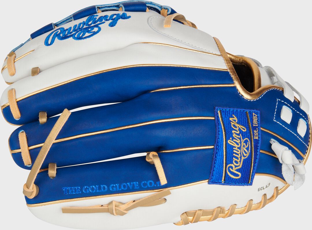 Liberty Advanced Color Series 12 in Fastpitch Glove White/Royal - Rawlings