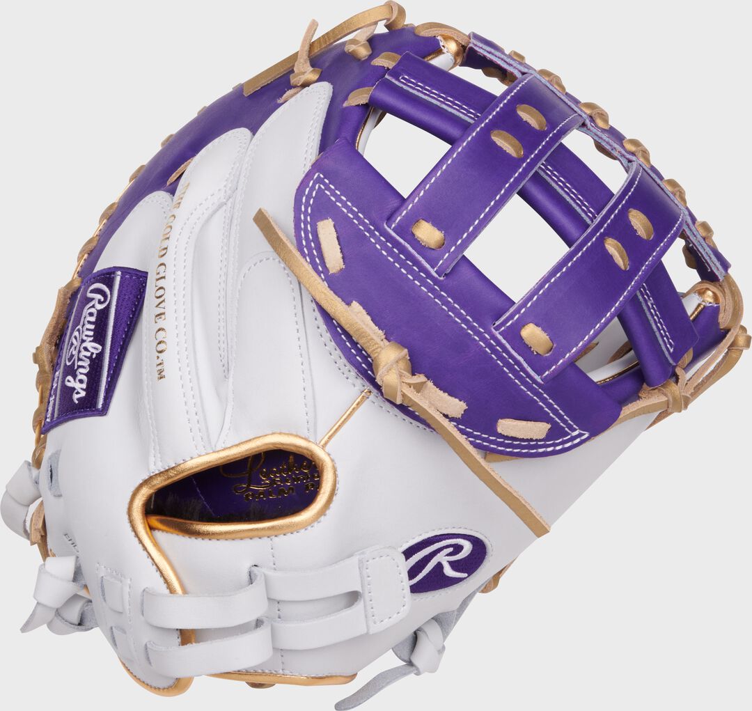 Liberty Advanced Color Series 34 in Catcher's Mitt White/Purple - Rawlings