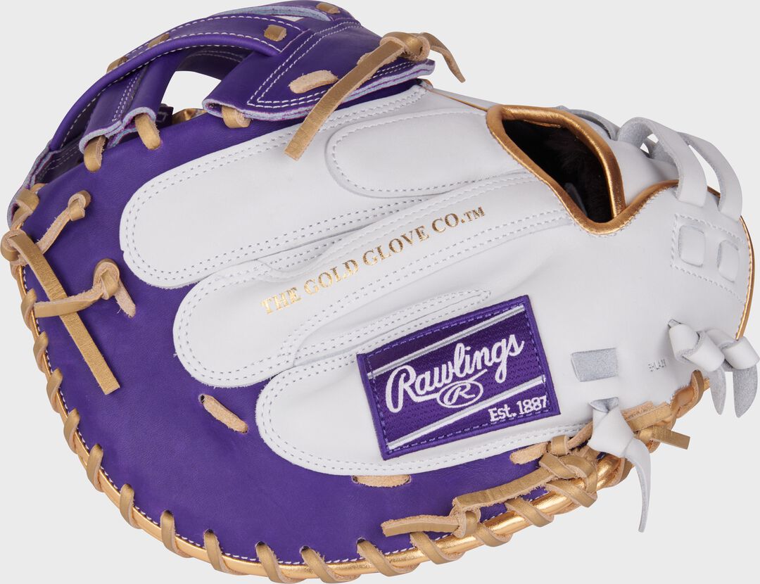 Liberty Advanced Color Series 34 in Catcher's Mitt White/Purple - Rawlings