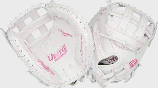 Liberty Advanced Color Series 34 in Catcher's Mitt White/Pink - Rawlings