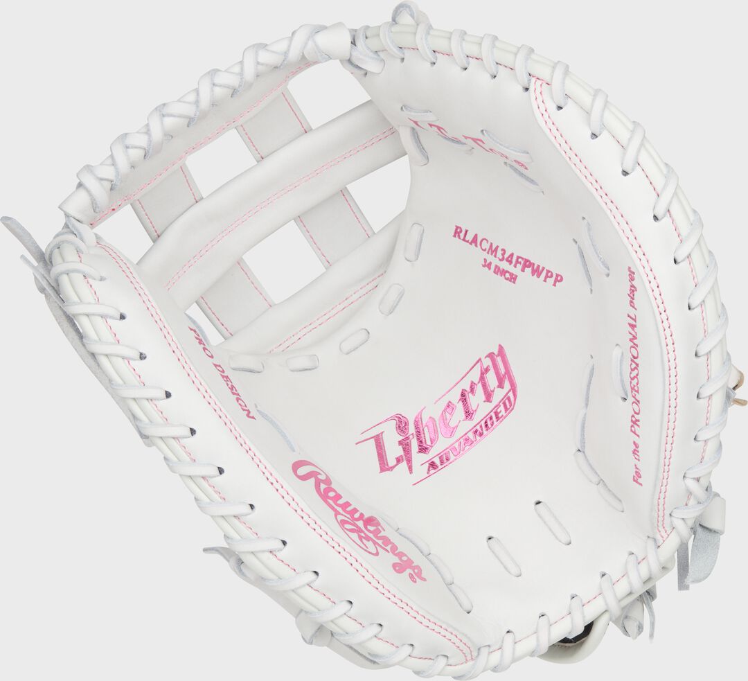 Liberty Advanced Color Series 34 in Catcher's Mitt White/Pink - Rawlings