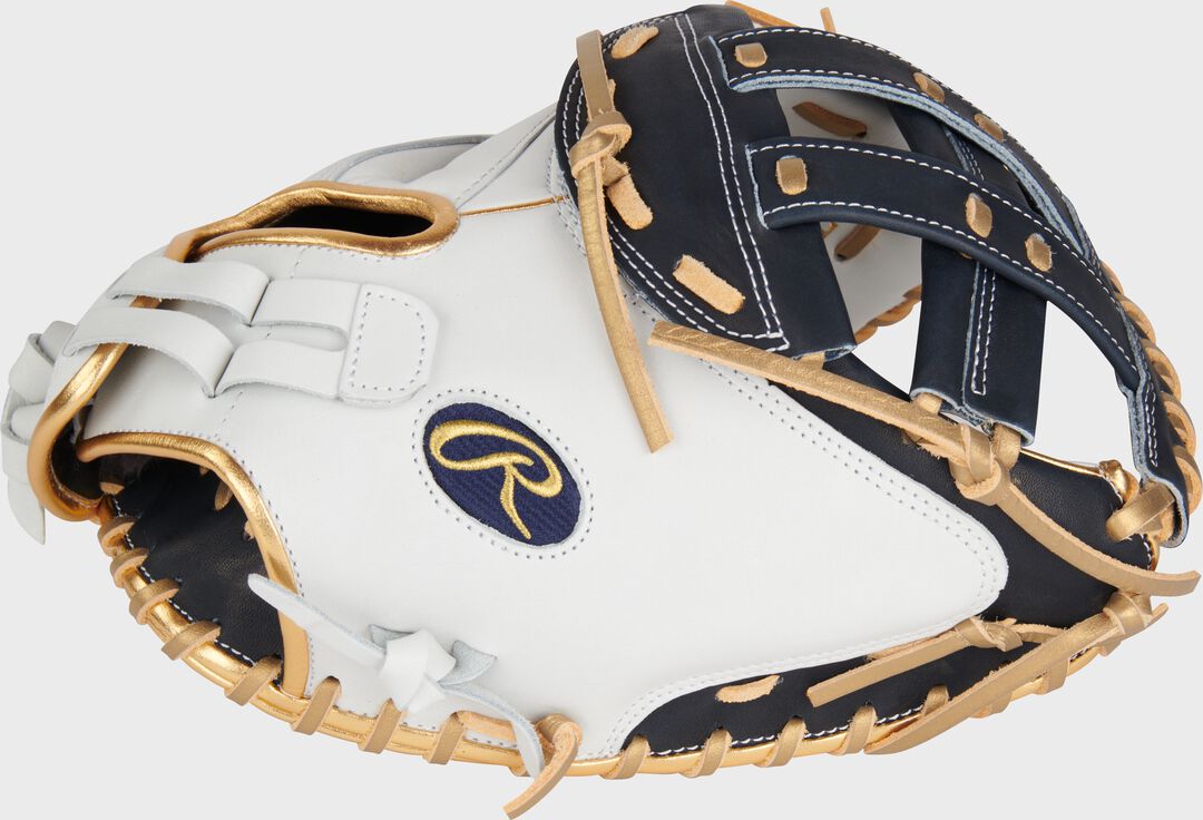 Liberty Advanced Color Series 34 in Catcher's Mitt White/Navy - Rawlings