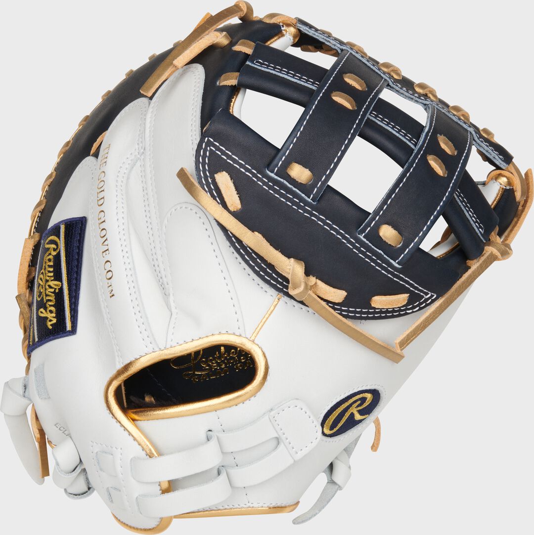 Liberty Advanced Color Series 34 in Catcher's Mitt White/Navy - Rawlings