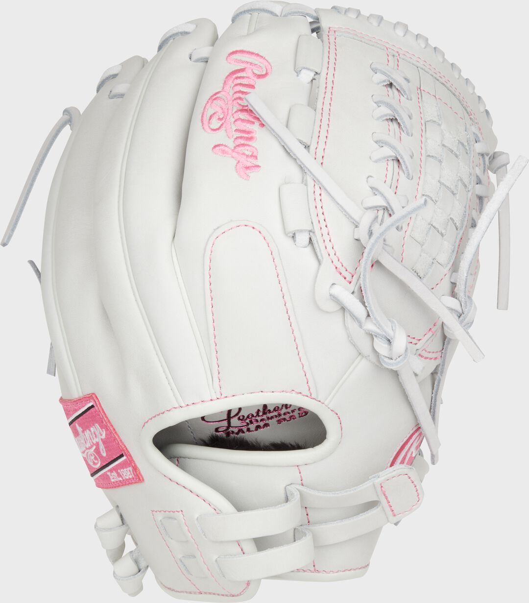 Liberty Advanced Color Series 12.5 in Fastpitch Glove White/Pink - Rawlings