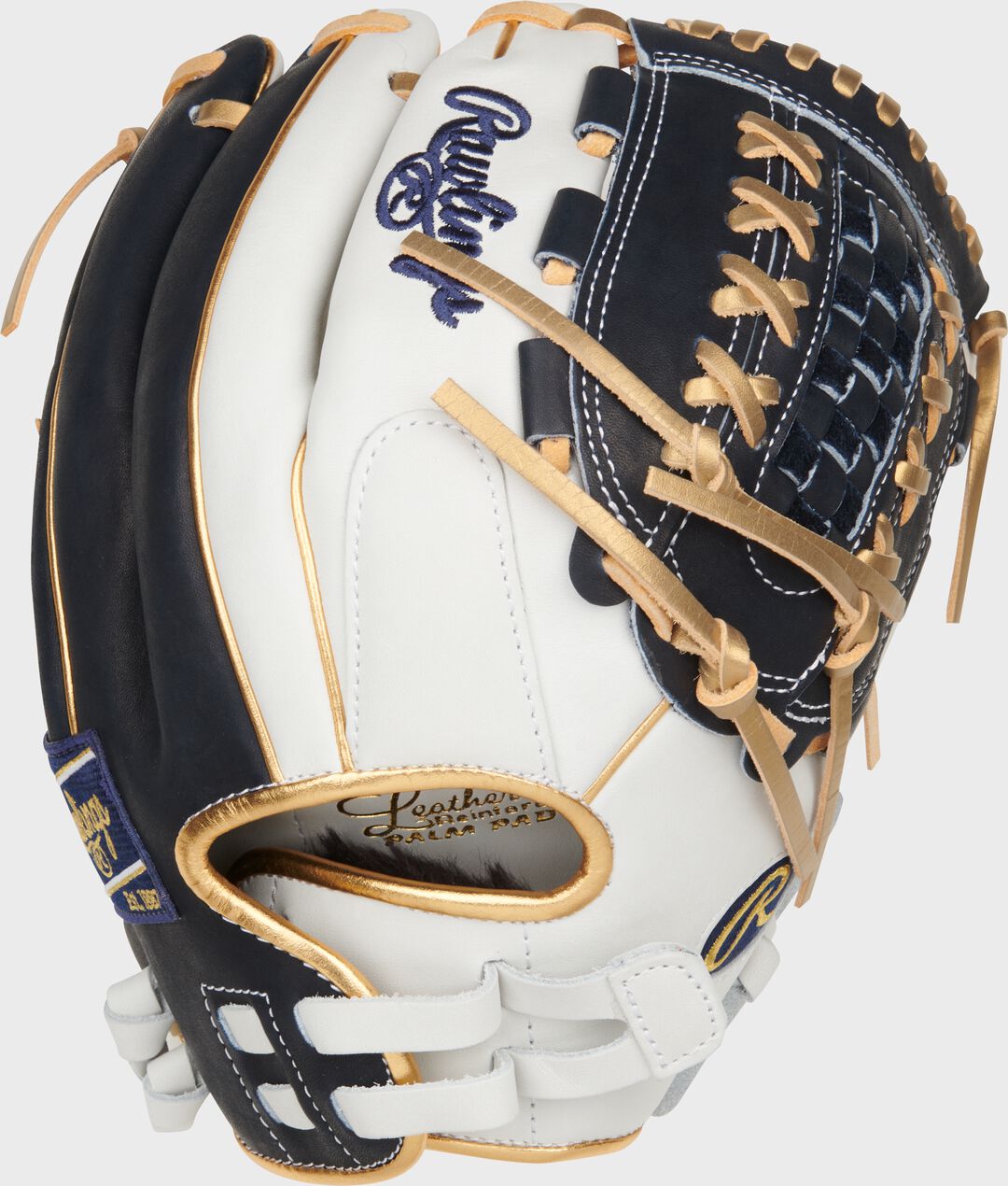 Liberty Advanced Color Series 12.5 in Fastpitch Glove White/Navy - Rawlings