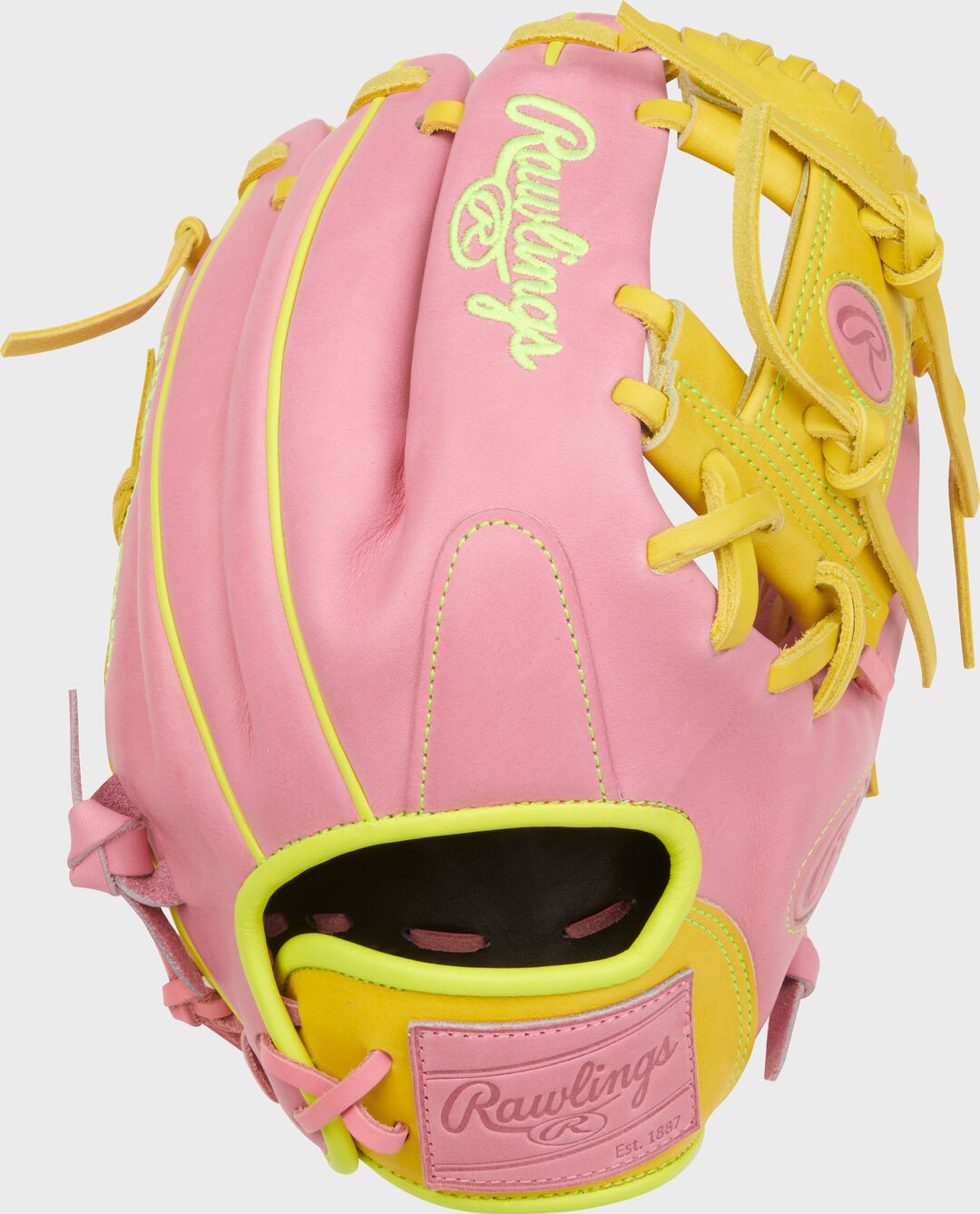 Heart of the Hide ContoUR Fit 11.5-Inch Pink Infield Glove Right Hand Throw - Rawlings
