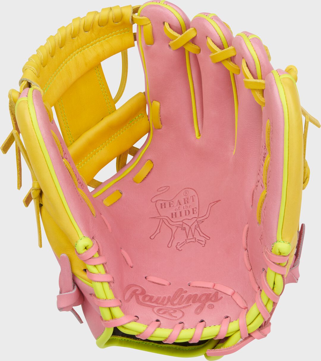 Heart of the Hide ContoUR Fit 11.5-Inch Pink Infield Glove Right Hand Throw - Rawlings