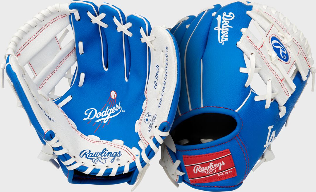 Los Angeles Dodgers 10-Inch Team Logo Glove - Rawlings