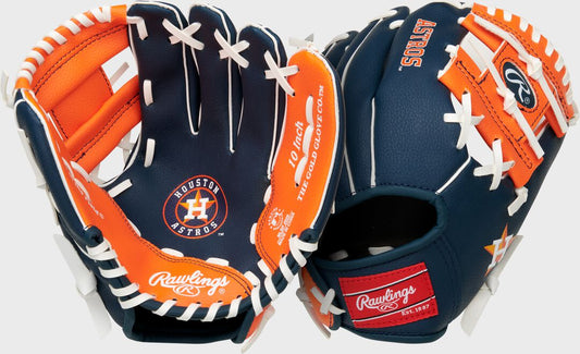 Houston Astros 10-Inch Team Logo Glove - Rawlings
