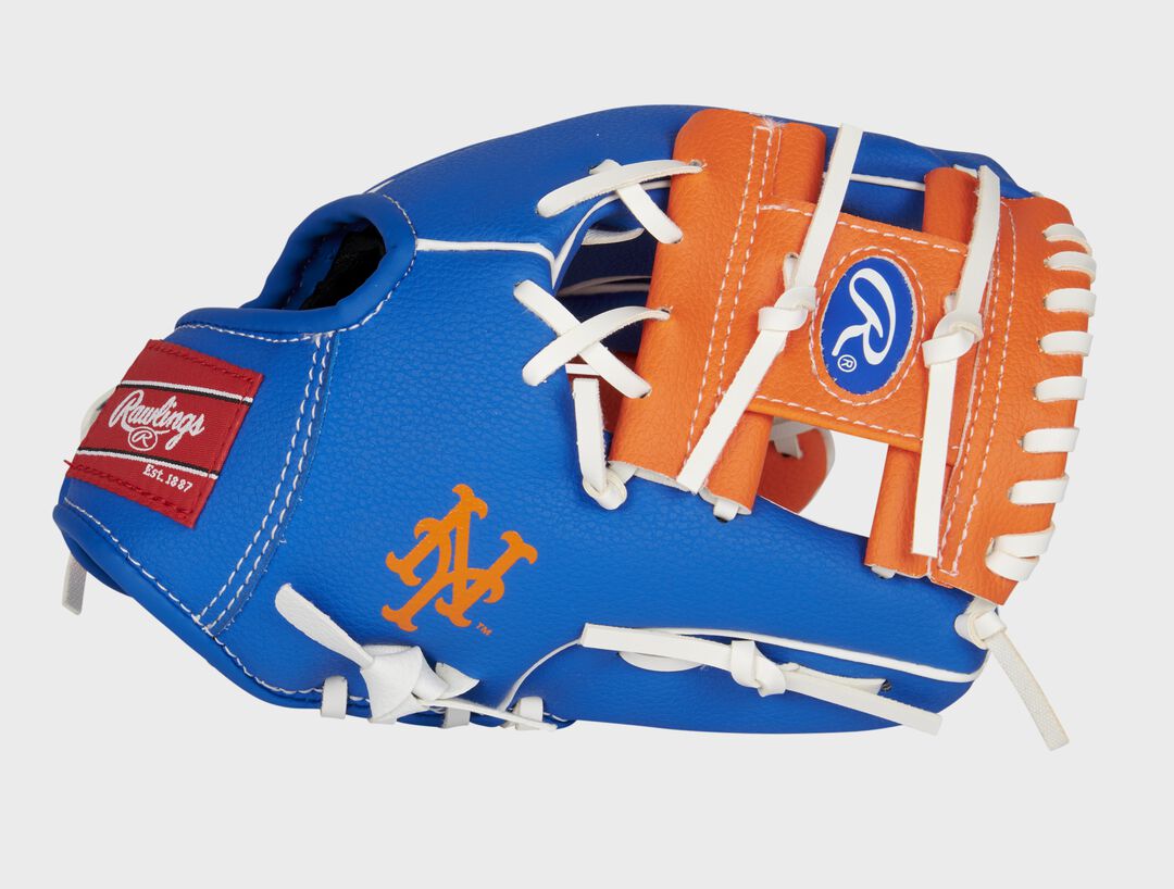 New York Mets 10-Inch Team Logo Glove - Rawlings