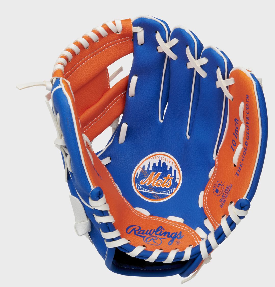 New York Mets 10-Inch Team Logo Glove - Rawlings