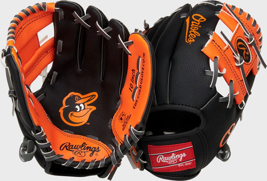 Baltimore Orioles 10-Inch Team Logo Glove - Rawlings