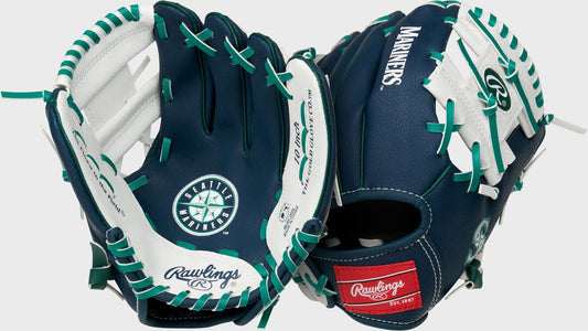 Seattle Mariners 10-Inch Team Logo Glove - Rawlings