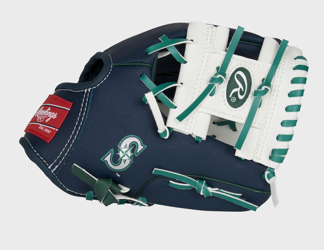 Seattle Mariners 10-Inch Team Logo Glove - Rawlings