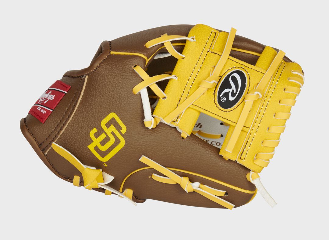 San Diego Padres 10-Inch Team Logo Glove - Rawlings