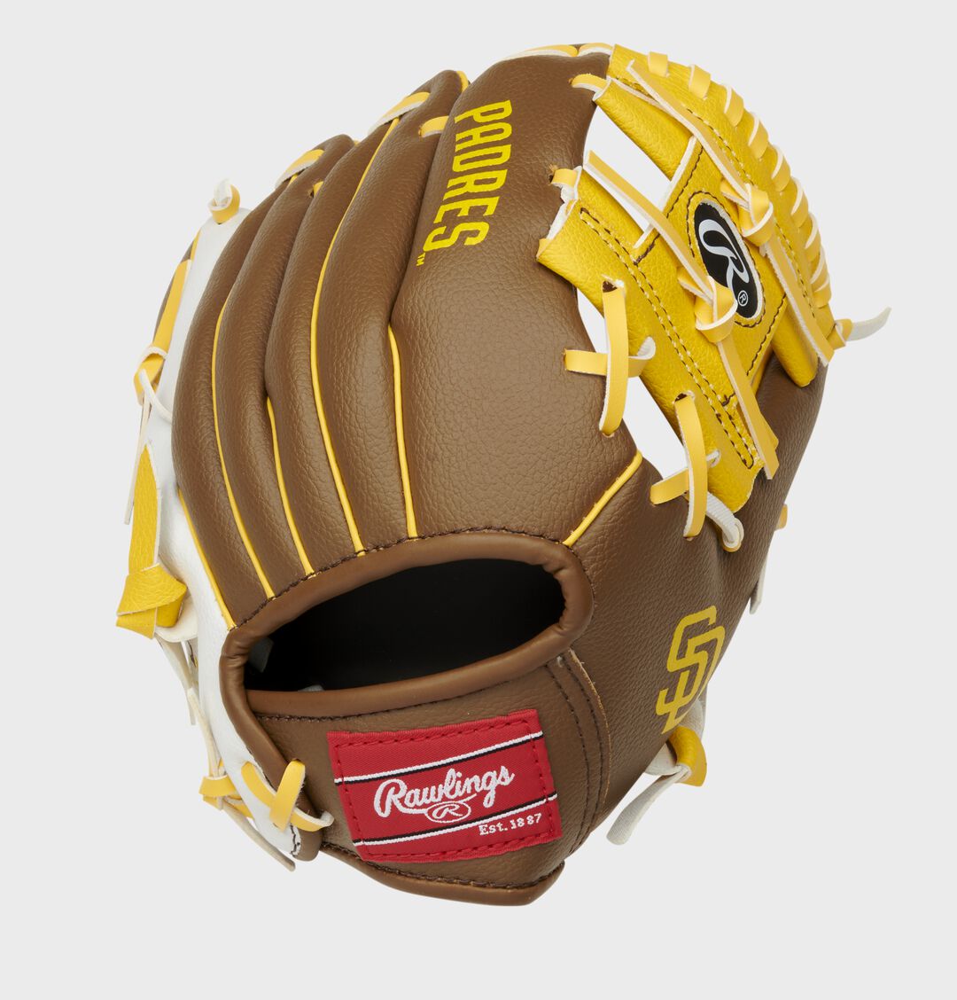 San Diego Padres 10-Inch Team Logo Glove - Rawlings