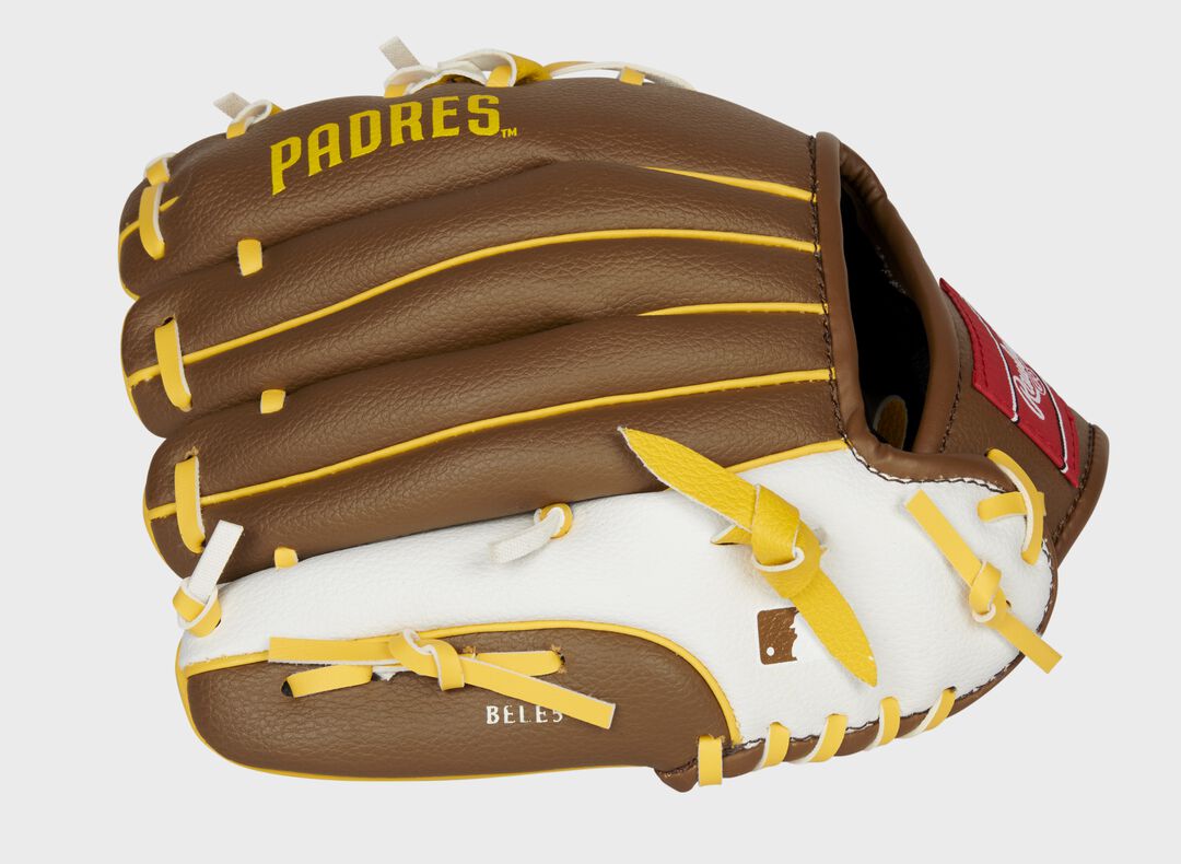 San Diego Padres 10-Inch Team Logo Glove - Rawlings