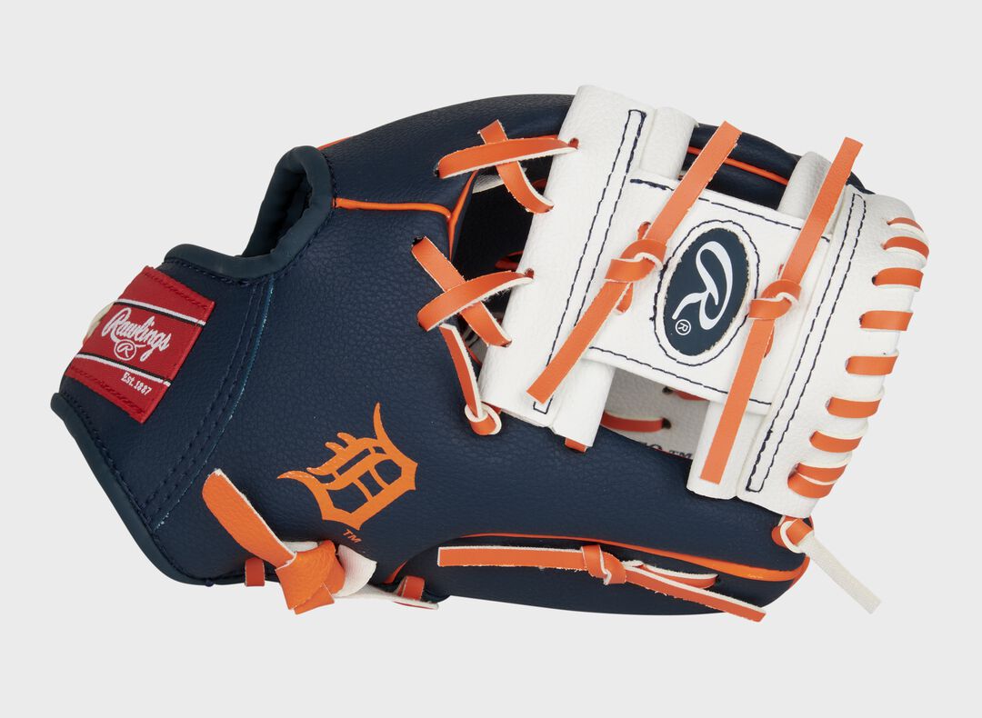 Detroit Tigers 10-Inch Team Logo Glove - Rawlings