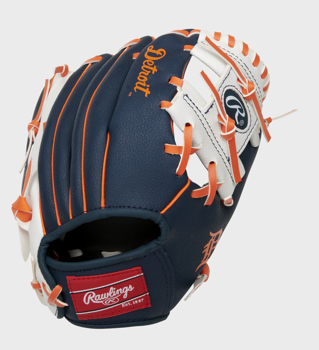 Detroit Tigers 10-Inch Team Logo Glove - Rawlings