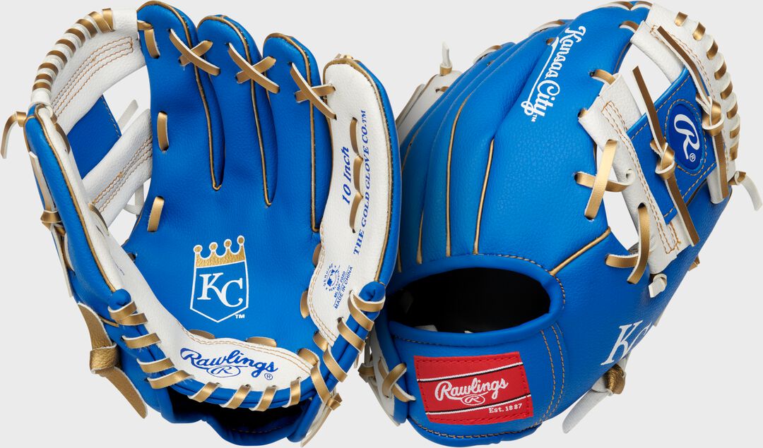 Kansas City Royals 10-Inch Team Logo Glove - Rawlings