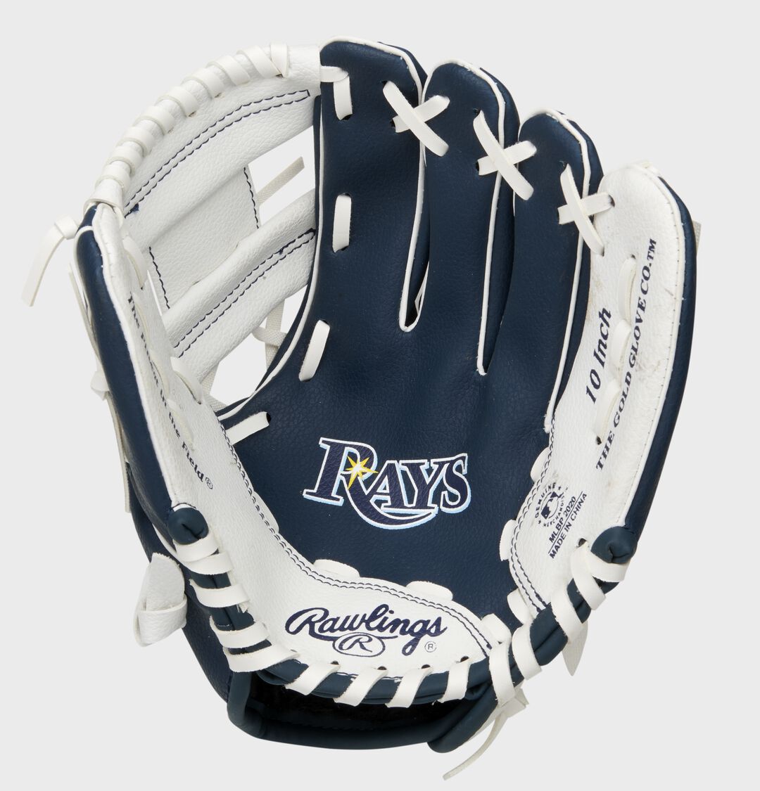 Tampa Bay Rays 10-Inch Team Logo Glove - Rawlings