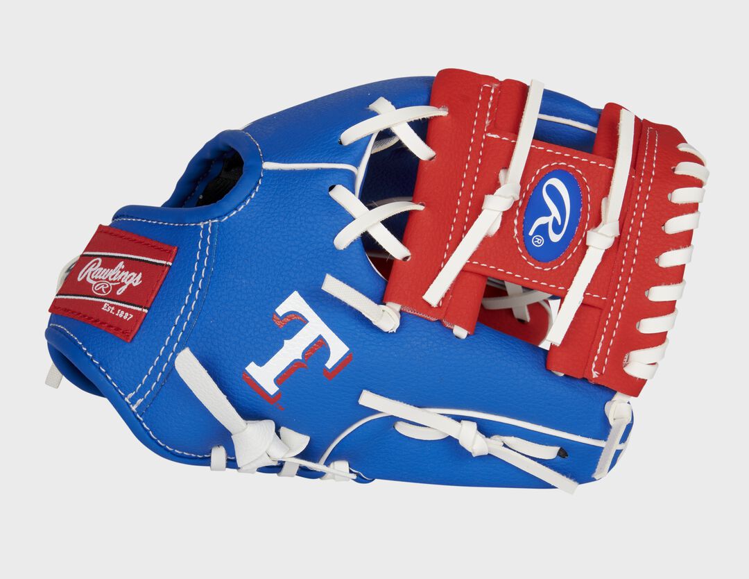 Texas Rangers 10-Inch Team Logo Glove - Rawlings