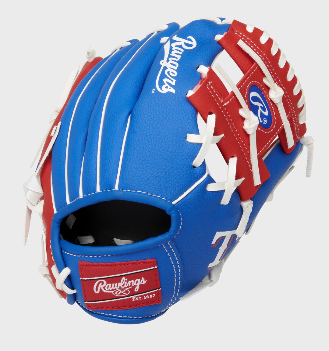 Texas Rangers 10-Inch Team Logo Glove - Rawlings
