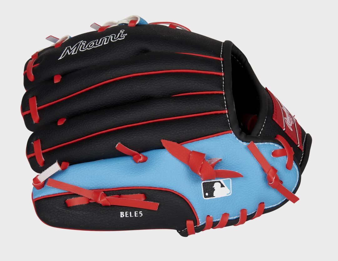 Miami Marlins 10-Inch Team Logo Glove - Rawlings