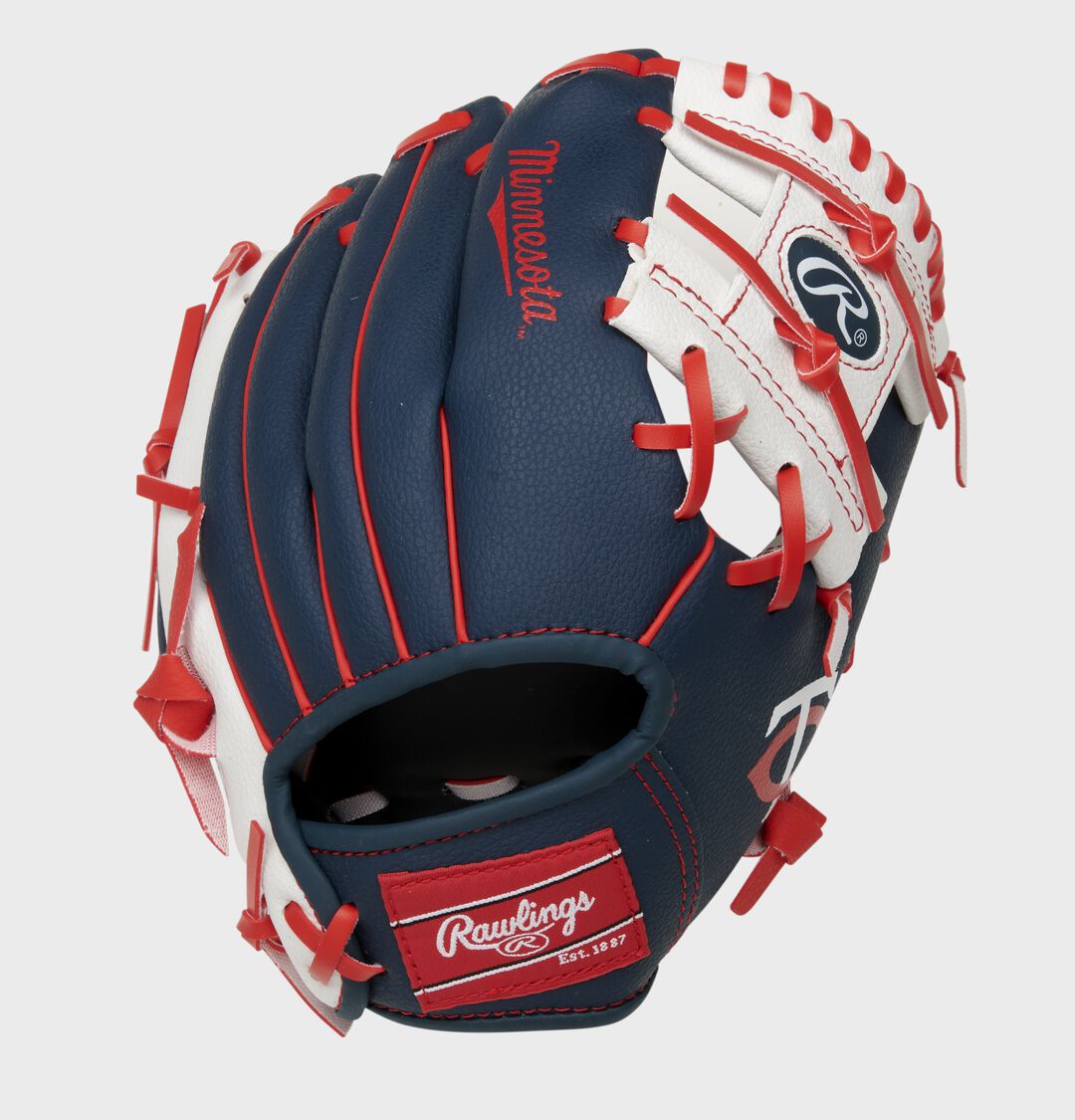 Minnesota Twins 10-Inch Team Logo Glove - Rawlings
