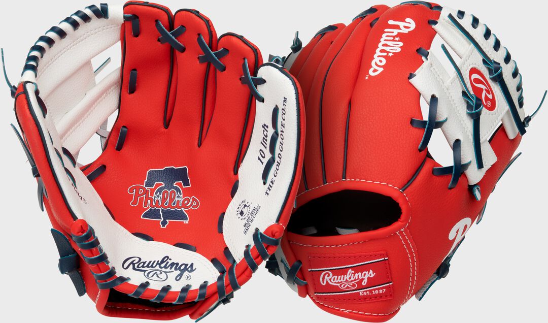 Philadelphia Phillies 10-Inch Team Logo Glove - Rawlings