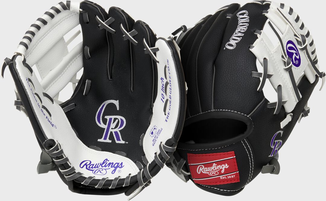 Colorado Rockies 10-Inch Team Logo Glove - Rawlings