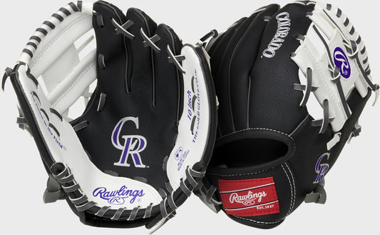Colorado Rockies 10-Inch Team Logo Glove - Rawlings