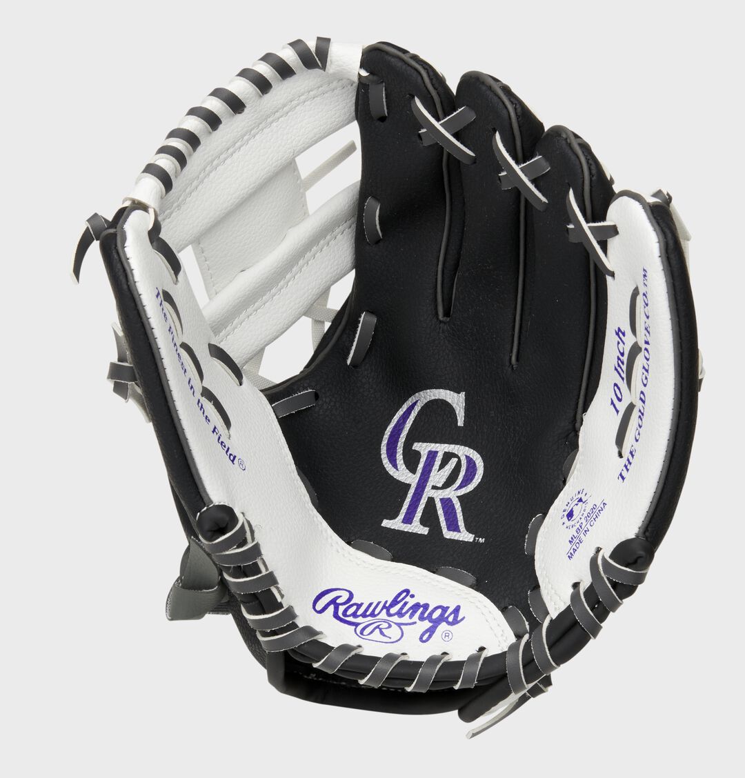 Colorado Rockies 10-Inch Team Logo Glove - Rawlings