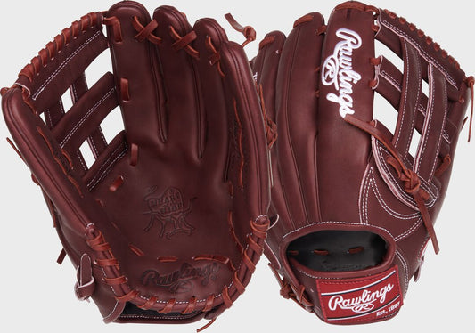 Heart of the Hide 12.75-inch H-Web Outfield Glove - Rawlings