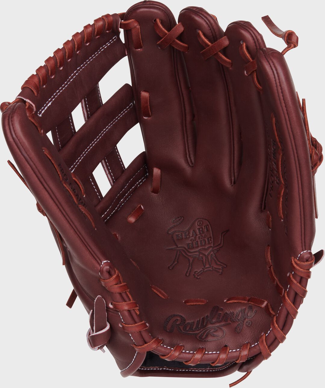 Heart of the Hide 12.75-inch H-Web Outfield Glove - Rawlings