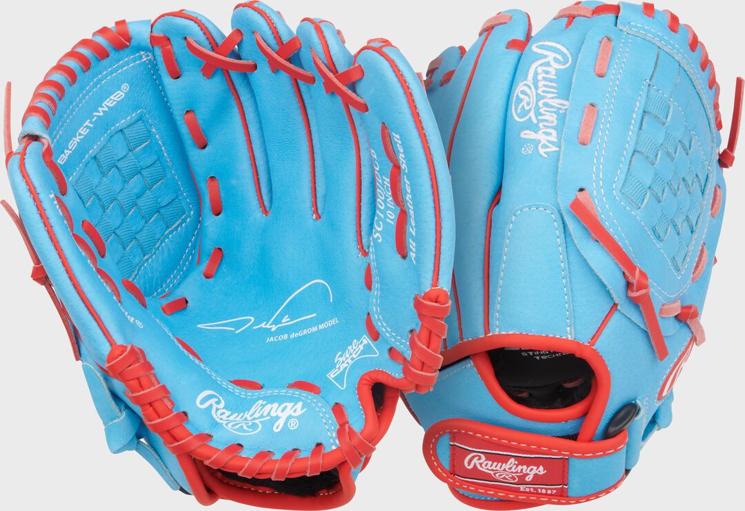 Sure Catch 10-Inch Jacob deGrom Signature Youth Glove Right Hand Throw - Rawlings