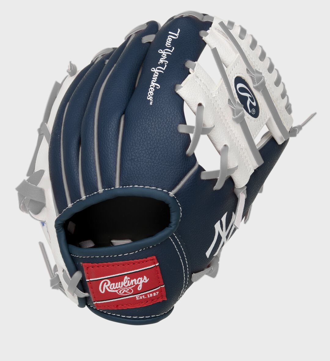 New York Yankees 10-Inch Team Logo Glove - Rawlings
