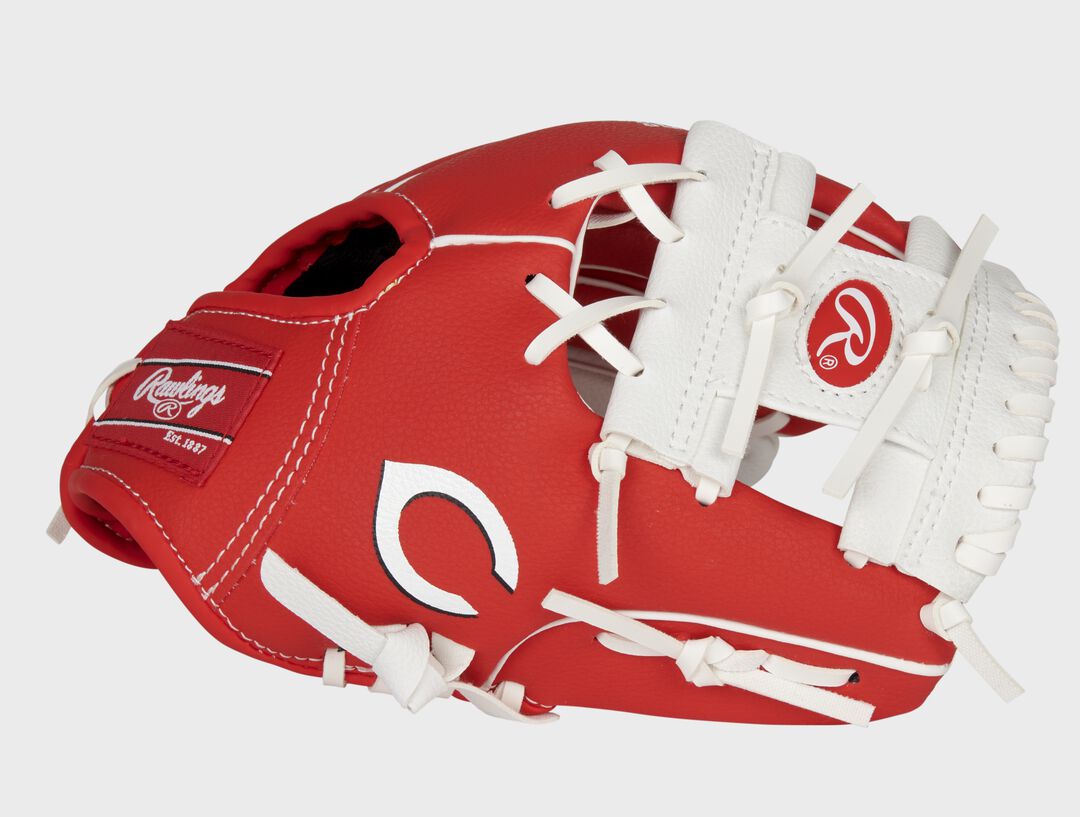 Cincinnati Reds 10-Inch Team Logo Glove - Rawlings