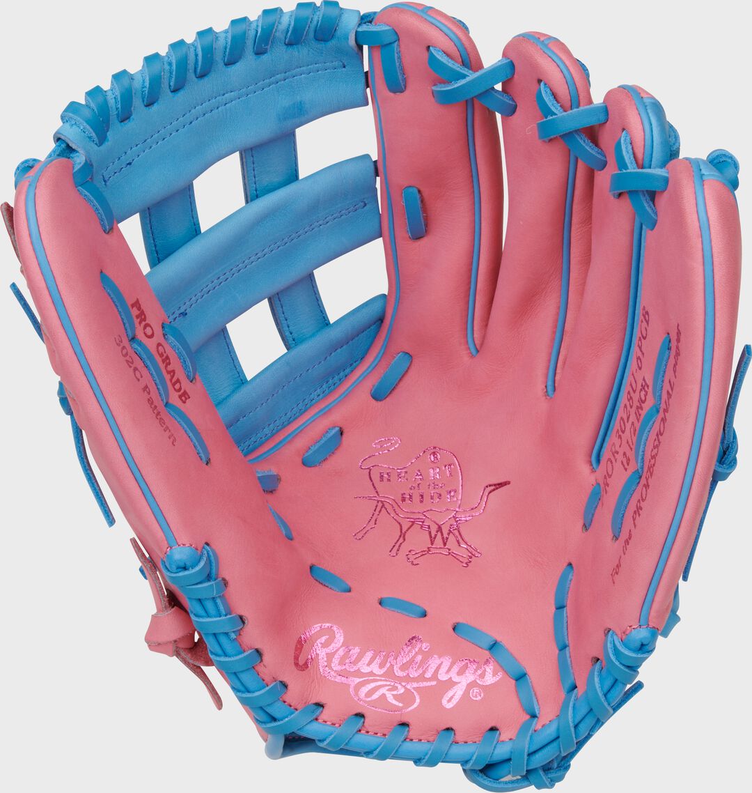 Exclusive Heart of the Hide ContoUR Fit Outfield Glove Right Hand Throw - Rawlings