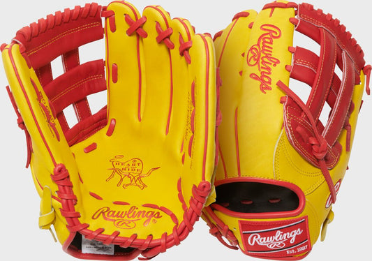 Exclusive Heart of the Hide 12.75" Outfield Glove Right Hand Throw - Rawlings