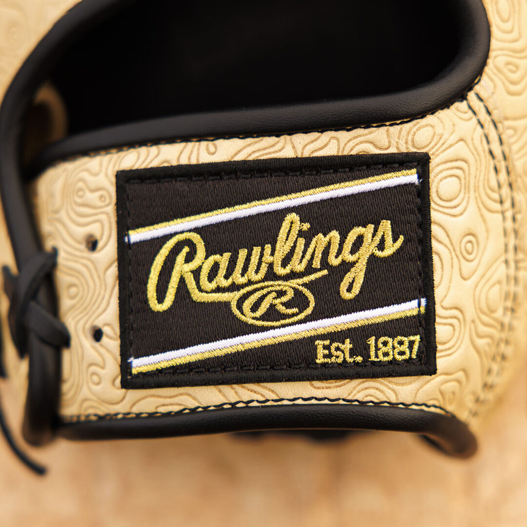 Heart of the Hide 11.75-inch Topo Print Wing Tip Glove - Rawlings