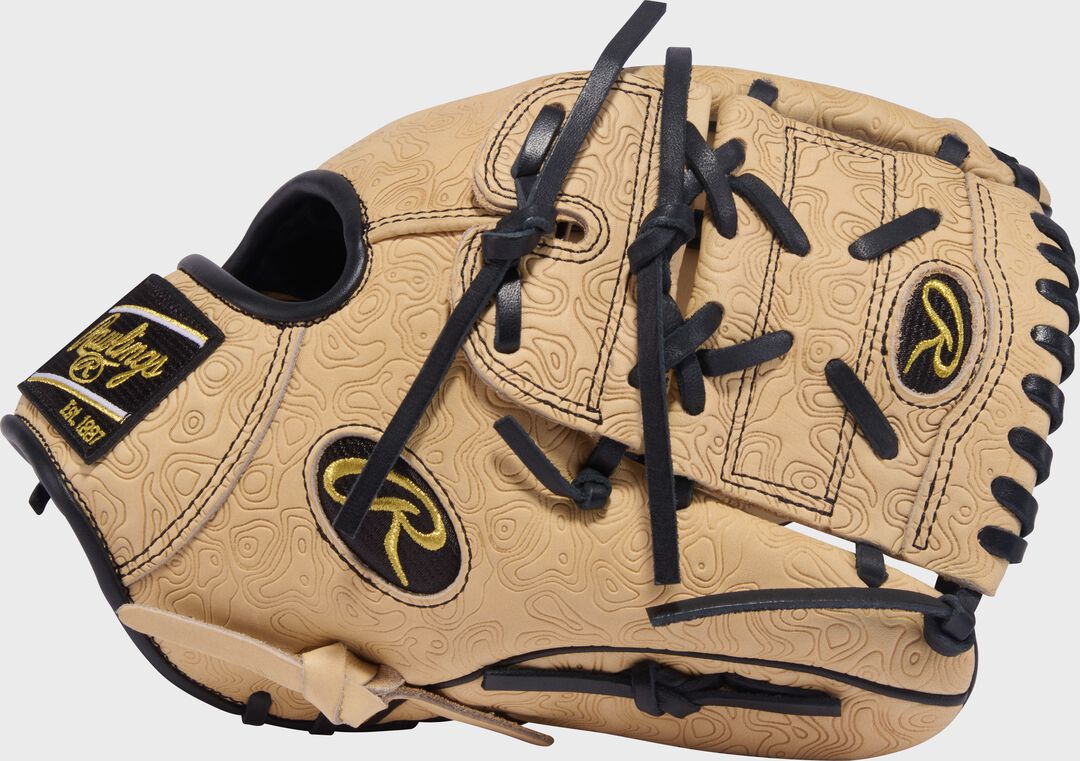 Heart of the Hide 11.75-inch Topo Print Wing Tip Glove - Rawlings