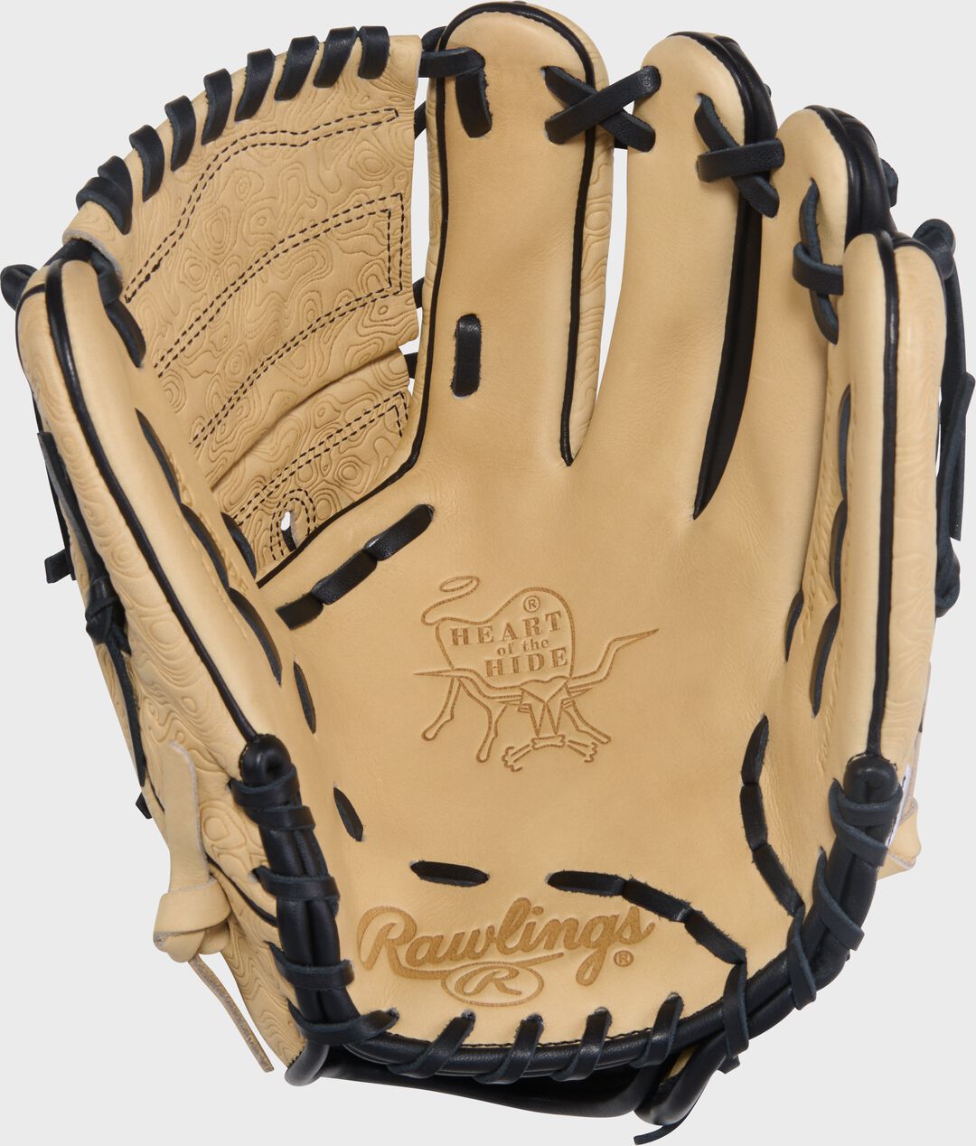 Heart of the Hide 11.75-inch Topo Print Wing Tip Glove - Rawlings