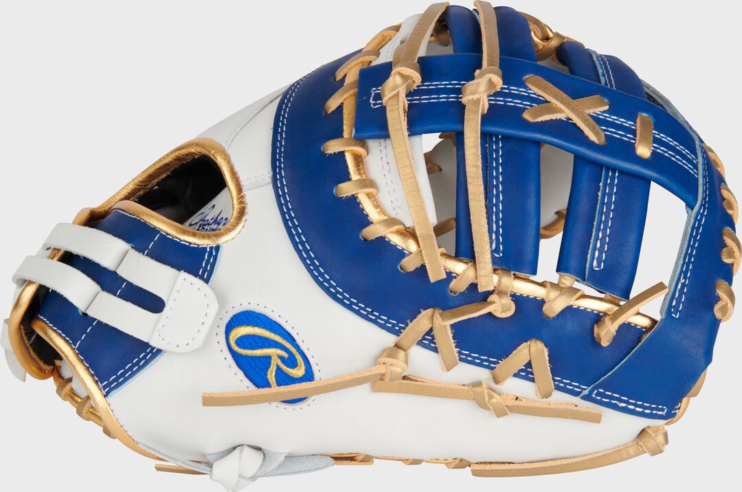 Liberty Advanced Color Series 13 in 1st Base Mitt White/Royal - Rawlings