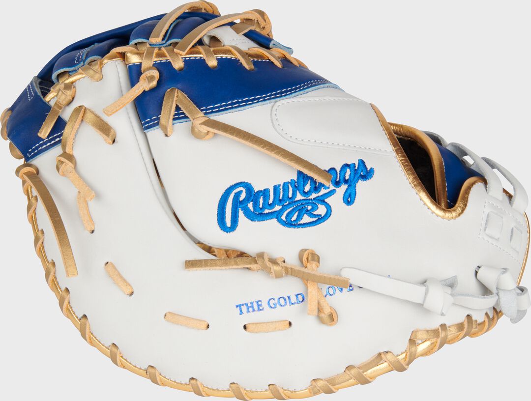 Liberty Advanced Color Series 13 in 1st Base Mitt White/Royal - Rawlings